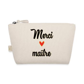 MASTER. MASTER. THANK YOU. THANK YOU, MASTER. MASTER - Organic Pouch - nature - Front
