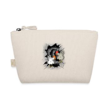 Chicken Chickens Hen Hens Rooster Roosters - Organic Pouch - nature - Front
