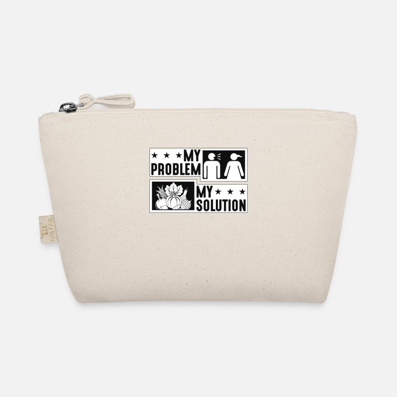 Vegetarian My Problem My Solution Pictogram Mom Organic Pouch