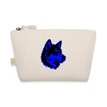Akita Hund Tier Porträt - Bio-Täschchen - Natur - Vorne