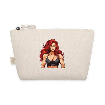 Femme Muscles Fille Fitness - Trousse biologique - nature - Devant