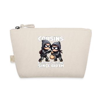 COUSINS PARTNERS IN CRIME SINCE BIRTH - Organic Pouch - nature - Front