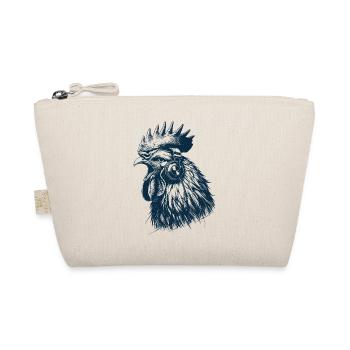 Crowing with headphones - Organic Pouch - nature - Front