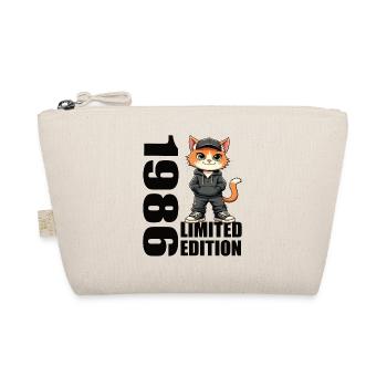 Limited Edition 1986 Geburtstag 1986 Geboren - Bio-Täschchen - Natur - Vorne