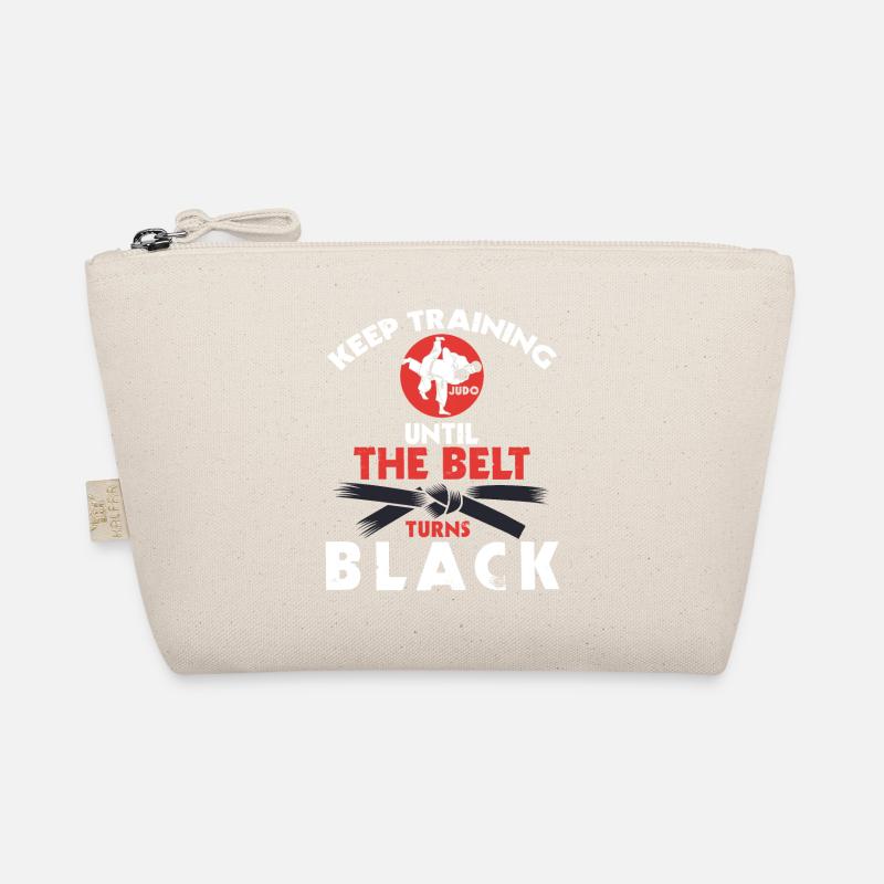 Schwarzer Gürtel: Motivation Kampfkunst Judo Bio-Täschchen