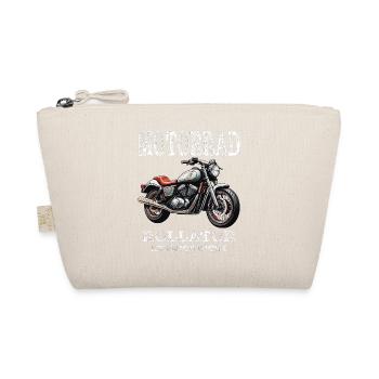 I DON'T KNOW A MOTORCYCLE ROLLATOR - Organic Pouch - nature - Front