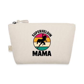 Mom Superhero Mom - Organic Pouch - nature - Front