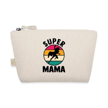Mom Superhero Mom - Organic Pouch - nature - Front