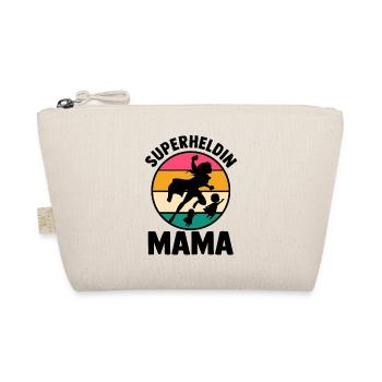 Mom Superhero Mom - Organic Pouch - nature - Front