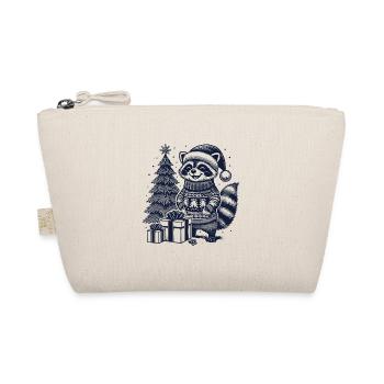 Chandail de Noël Joyeux raton laveur - Trousse biologique - nature - Devant