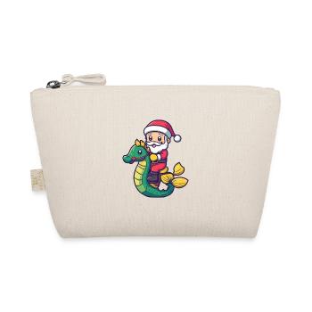 Hippocampe Père Noël Dessin animé - Trousse biologique - nature - Devant