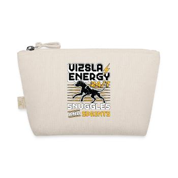 Vizsla Energy 24/7 Snuggles And Sprints Dog Owner - Organic Pouch - nature - Front