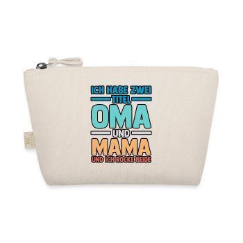 J’ai deux titres : Mamie et Maman - Trousse biologique - nature - Devant