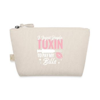 Cosmetic Nurse I Inject People - Organic Pouch - nature - Front
