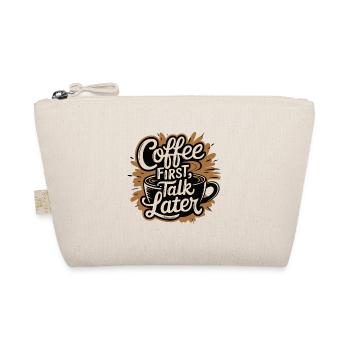 CAFÉ PREMIÈRE CONVERSATION PLUS TARD - Trousse biologique - nature - Devant