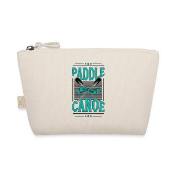 Canoeing Paddle Your Own Canoe Boating Kayaker - Organic Pouch - nature - Front