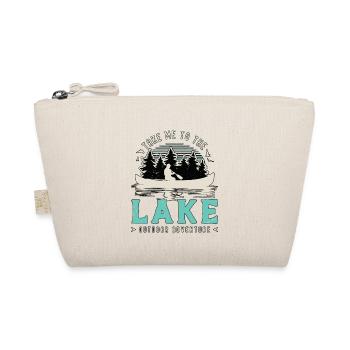 Canoeing Take Me To The Lake Outdoor Kayaker Rower - Bio-Täschchen - Natur - Vorne