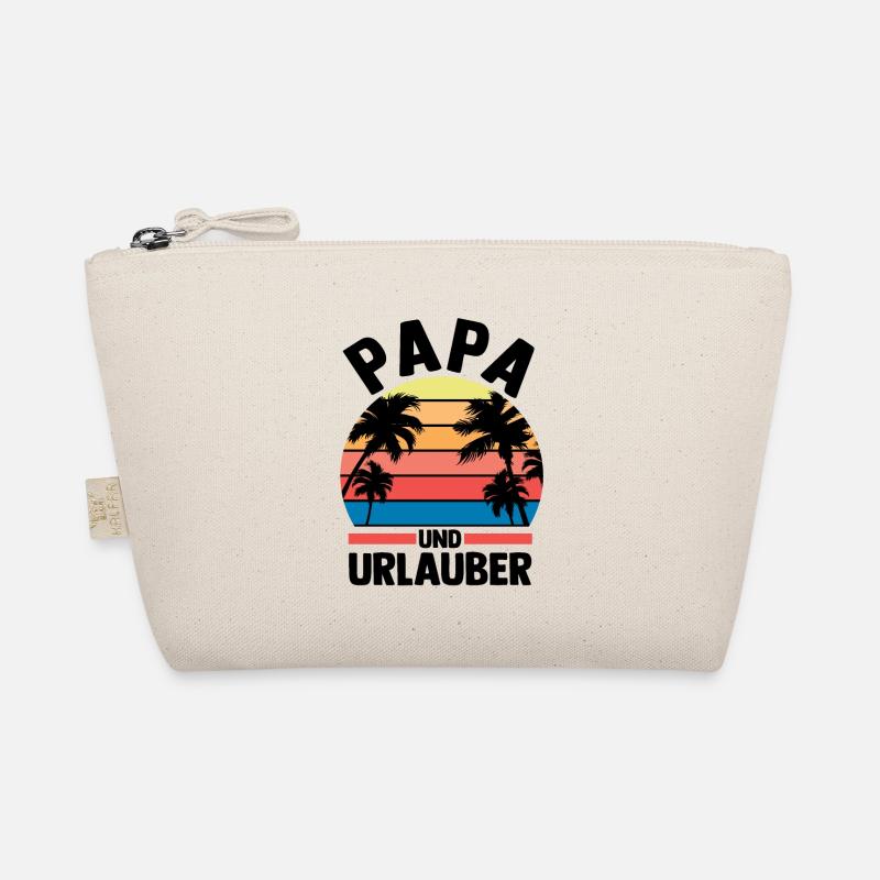 Vacation Vacationer Father Dad Organic Pouch