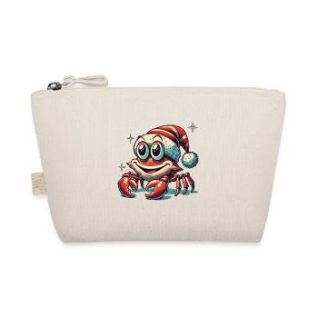 Noël Joyeux Cancer Avec Chapeau - Trousse biologique - nature - Devant
