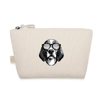 Fête cool hipster chien Beagle - Trousse biologique - nature - Devant