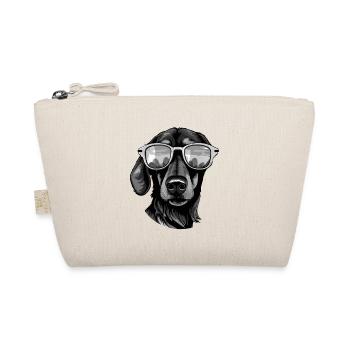 Tête de chien teckel Teckel - Trousse biologique - nature - Devant