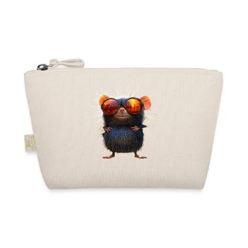 Taupe avec des lunettes de soleil Love Cute Moles - Trousse biologique - nature - Devant