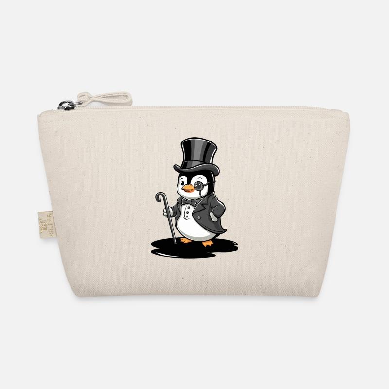 Pingouin élégant avec chapeau haut de forme Trousse biologique