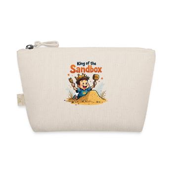 King of the Sandbox – Funny Kids Motif - Organic Pouch - nature - Front