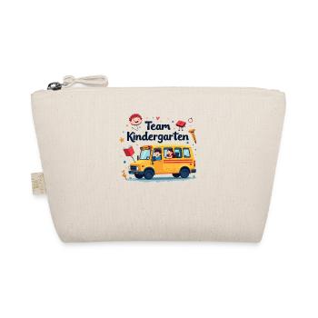 Team Kindergarten – Cute design for children - Organic Pouch - nature - Front