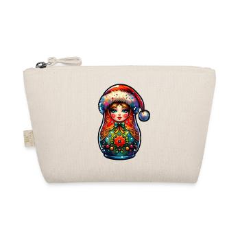 Russian Matryoshka Christmas Russia - Organic Pouch - nature - Front