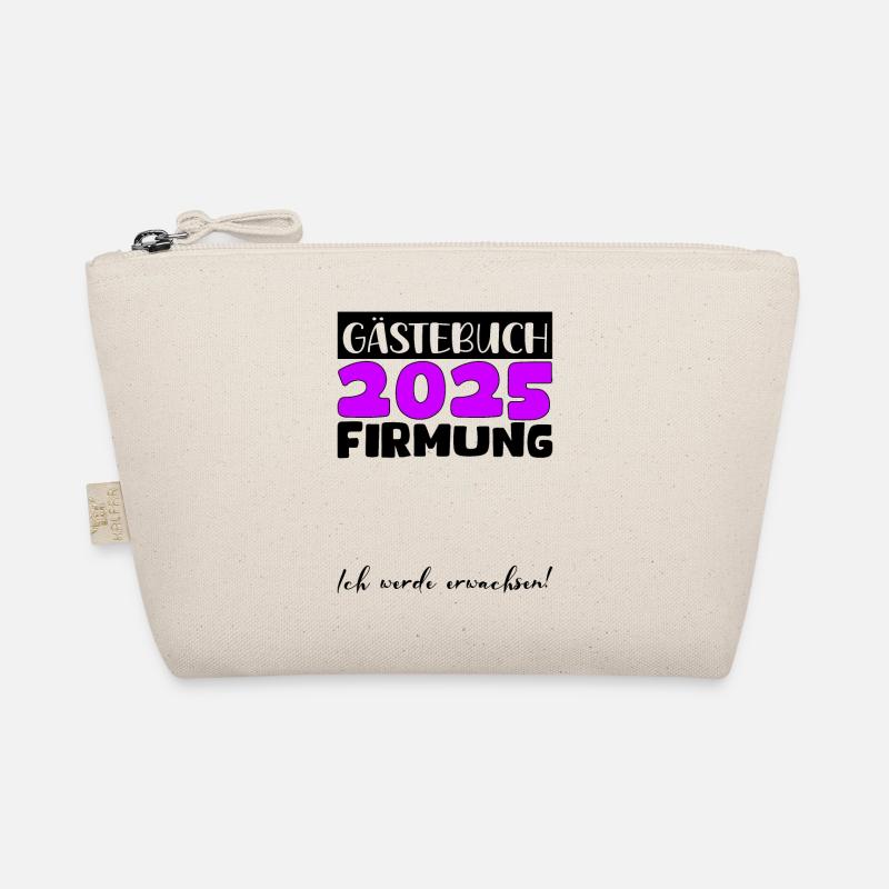 Firmung 2025 Gästebuch Geschenk Mädchen Jungen Bio-Täschchen