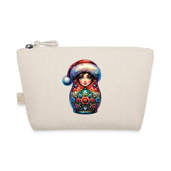 Russian Matryoshka Christmas Russia - Organic Pouch - nature - Front