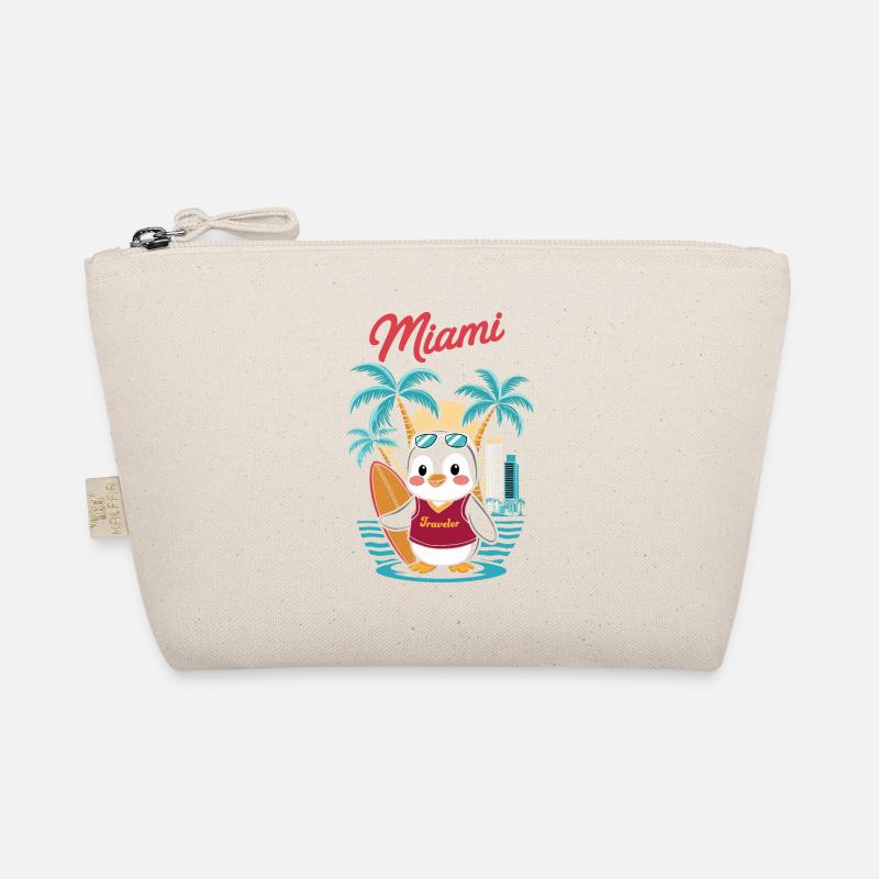 Miami Traveler Penguin avec planche de surf Trousse biologique
