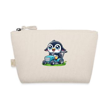 Pinguin Traktor Gartenbau Landschaftsgärtner - Bio-Täschchen - Natur - Vorne