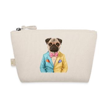 Mops - Bio-Täschchen - Natur - Vorne