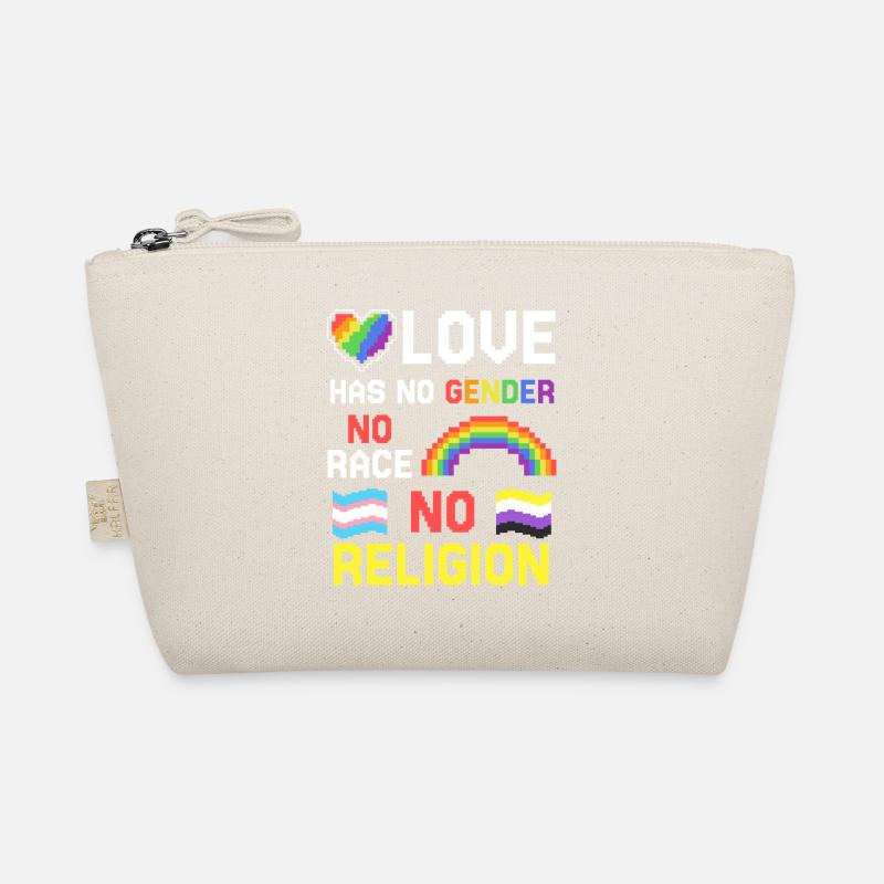 Gender Lesben, Schwule, Trans, Queer Regenbogen Bio-Täschchen