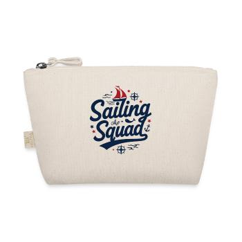 Sailing Squad – Maritime design for sailing fans - Organic Pouch - nature - Front