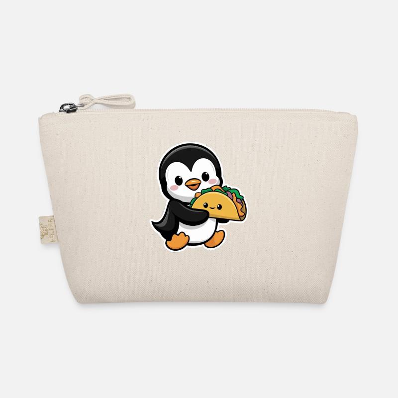 Pingouin mignon avec taco Trousse biologique