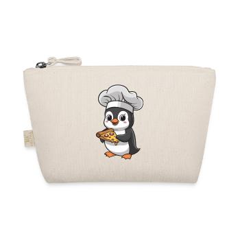 Penguin pizza maker with pizza - Organic Pouch - nature - Front
