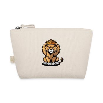 Lion Cartoon Couronne - Trousse biologique - nature - Devant