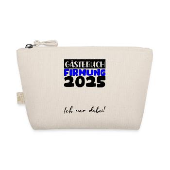 Confirmation 2025 livre d'or cadeau filles garçons - Trousse biologique - nature - Devant