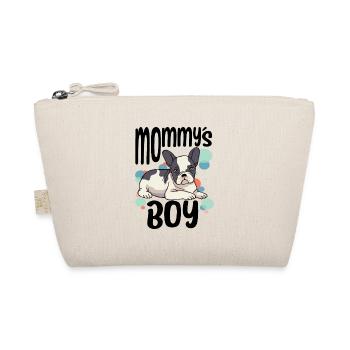 Frenchie Mom's Dog French Bulldog - Organic Pouch - nature - Front