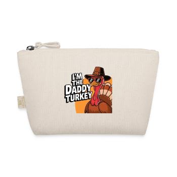 Daddy Turkey Thanksgiving - Bio-Täschchen - Natur - Vorne