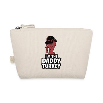 Daddy Turkey Thanksgiving - Bio-Täschchen - Natur - Vorne