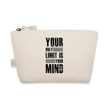 your only limit is your mind - Bio-Täschchen - Natur - Vorne