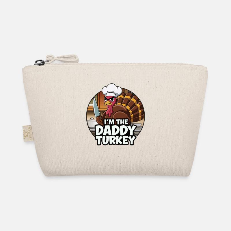Daddy Turkey Thanksgiving Bio-Täschchen