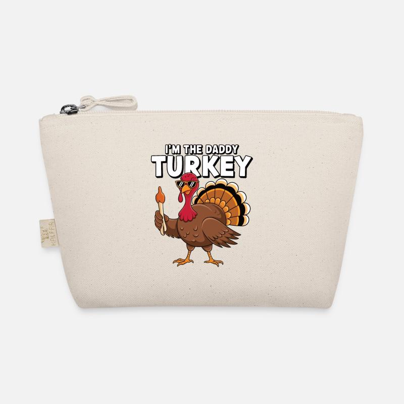 Daddy Turkey Thanksgiving Bio-Täschchen
