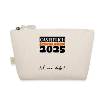 Communion 2025 Livre d’or Cadeau Fille Garçons - Trousse biologique - nature - Devant