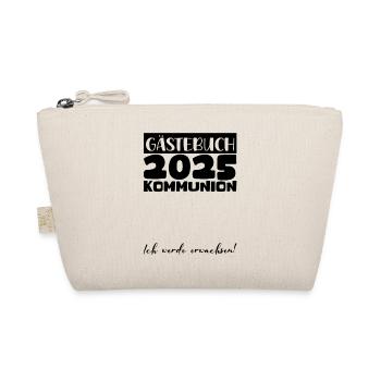 Communion 2025 Livre d’or Cadeau Fille Garçons - Trousse biologique - nature - Devant