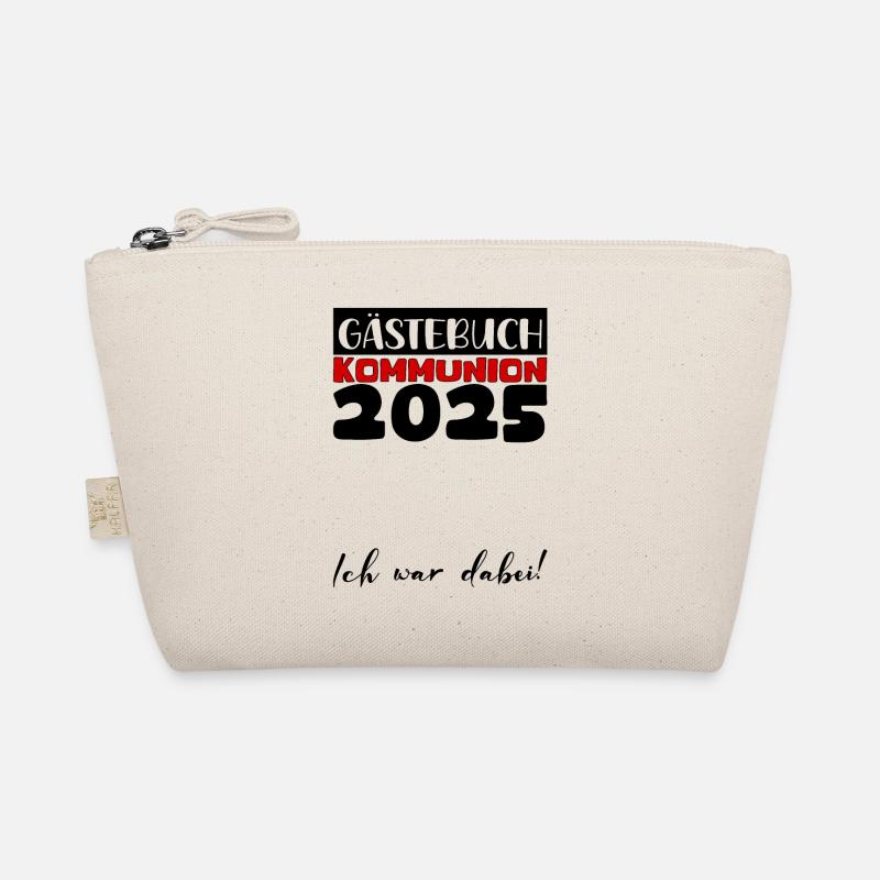Kommunion 2025 Gästebuch Geschenk Mädchen Jungen Bio-Täschchen
